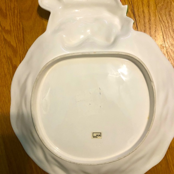 Vintage 1978 ceramic Santa Claus platter - Picture 3 of 4